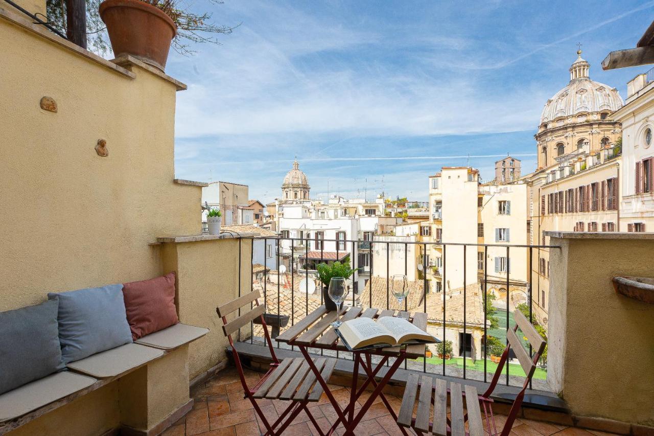 Campo De' Fiori Penthouse-Rental In Rzym Zewnętrze zdjęcie